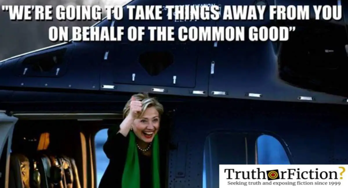 Hillary Clinton’s ‘Socialist’ Quotes