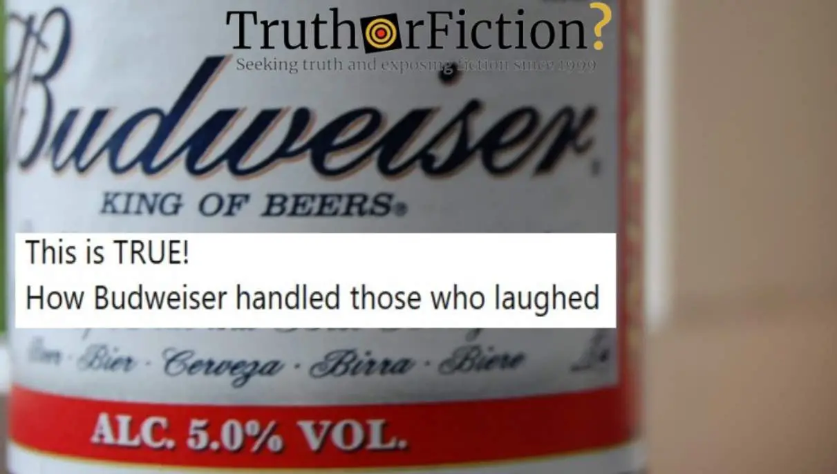 ‘How Budweiser Handled Those Who Laughed at 9/11’
