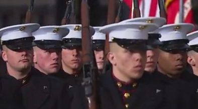 U.S. Marines in Inaugural Parade Ordered to Disarm-Pending