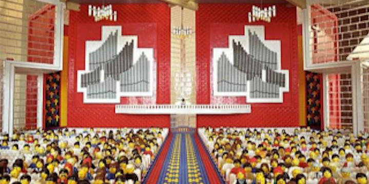 Church Building made of Legos-Truth!
