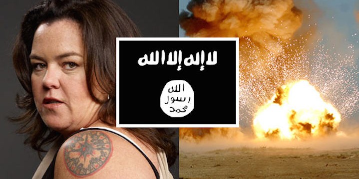 Rose O’Donnell Got an ISIS Tattoo-Fiction!