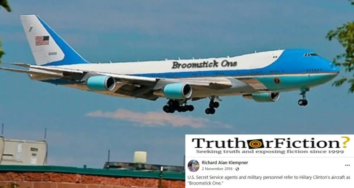 Hillary Clinton’s “Broomstick One”