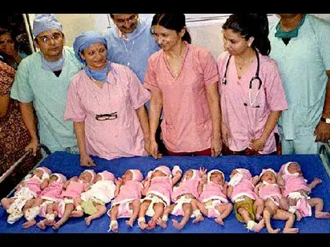 Did a Woman in India Give Birth to Eleven Babies at Once?