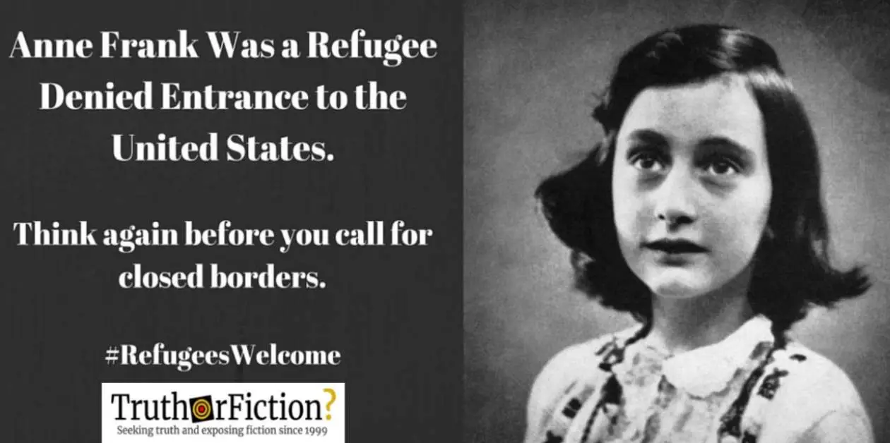 Were Anne Frank and Her Family Denied Entry Into the U.S.?
