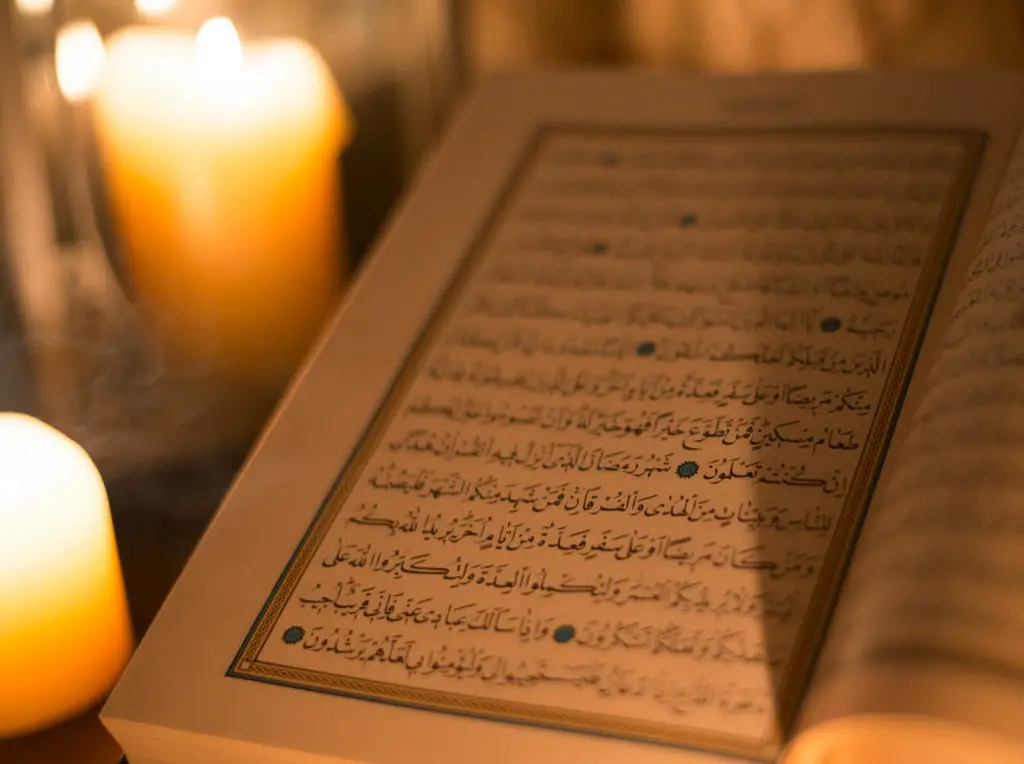 A copy of the Qur'an.
