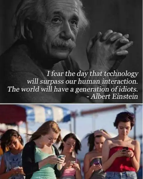 Einstein Quote About Technology Making a Generation of ...