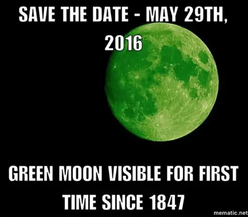 real green moon