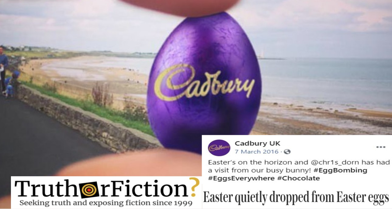 Did Cadbury Drop the Word ‘Easter’ From Its Packaging?