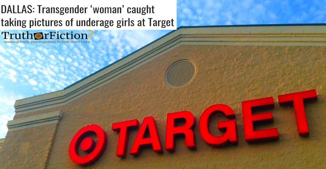 Was a Trans Woman Caught Taking Photos of Underage Girls?