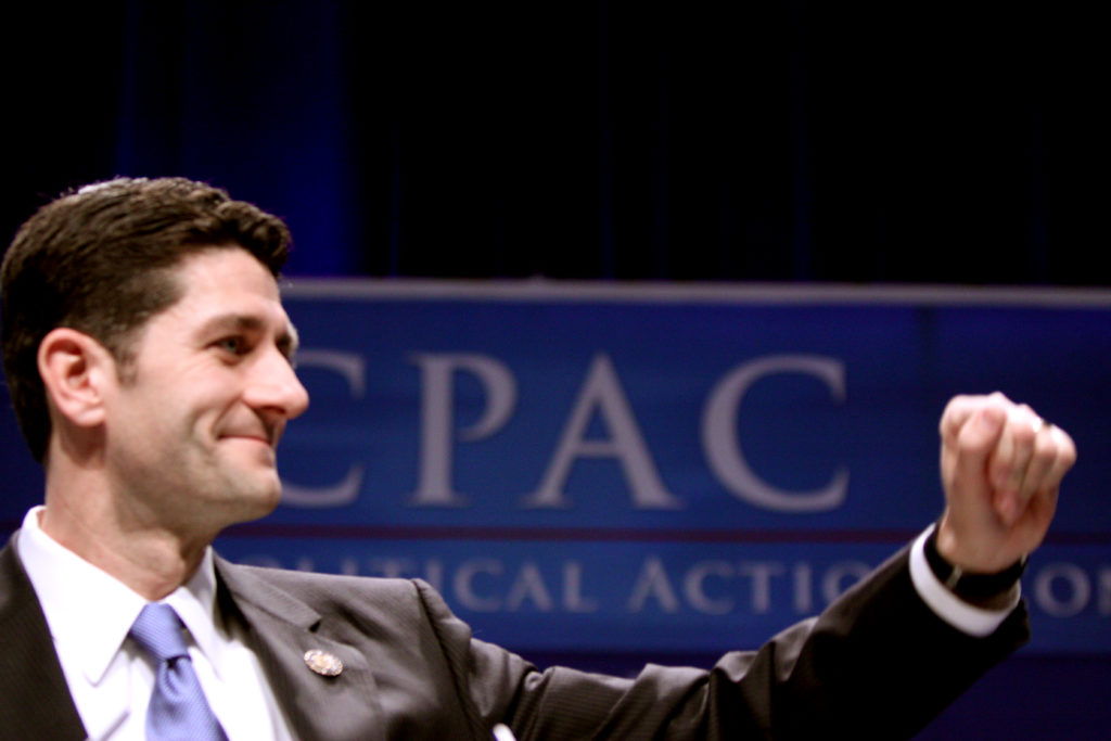 Congressman Paul Ryan of Wisconsin speaking at CPAC 2011 in Washington, D.C.