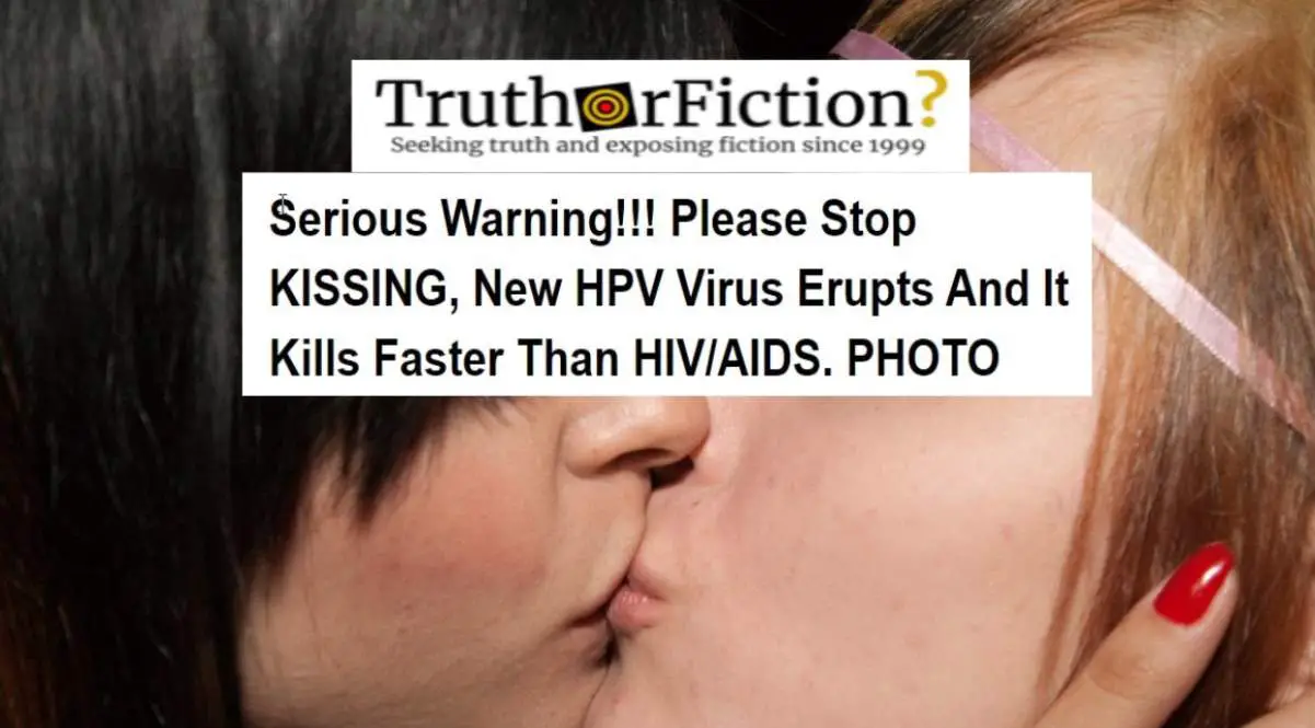 Is a New HPV Virus More Fatal Than AIDS Spread by Kissing?