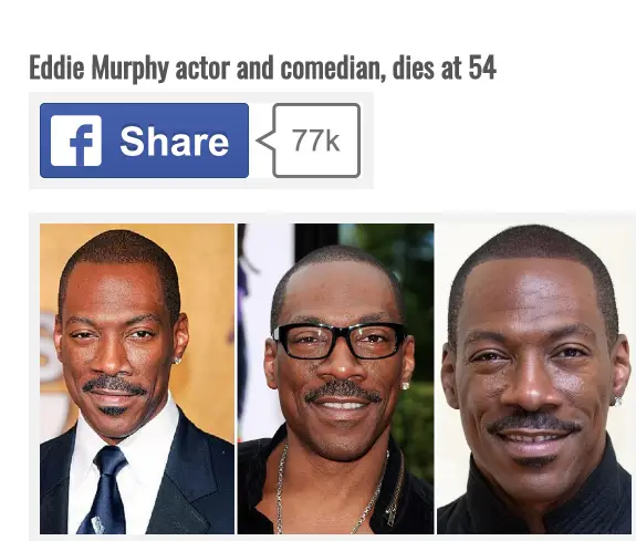 eddie murphy death