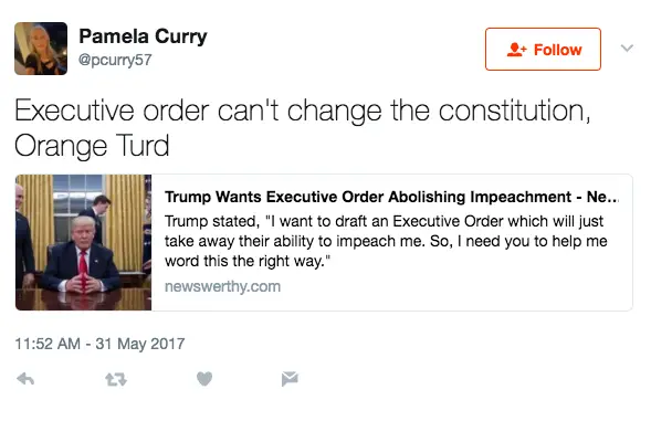 Trump Impeachment Order