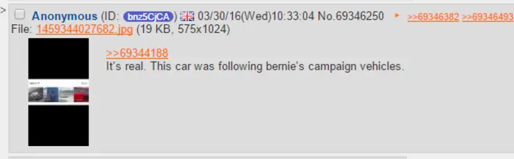 Bernie Sanders Audi R8