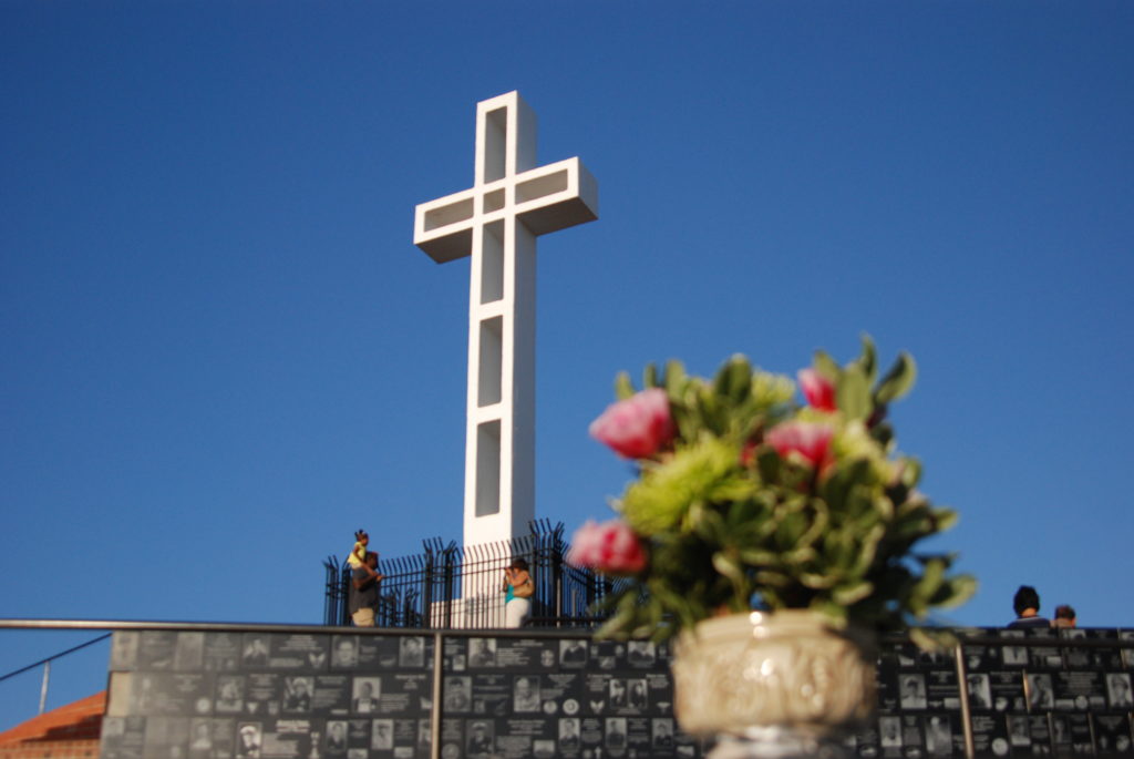 Mt. Soledad cross in La Jolla, California.