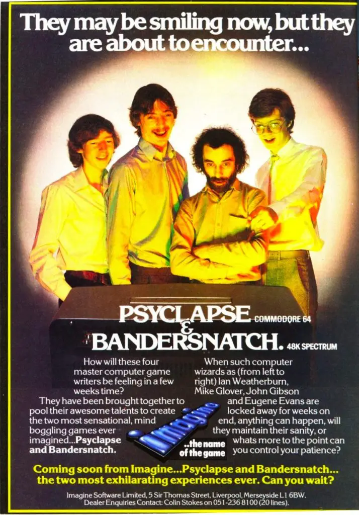 bandersnatch video game