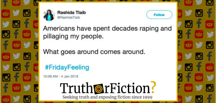 rashida-tlaib-americans-raping-pillaging-goes-around-comes-around-tweet