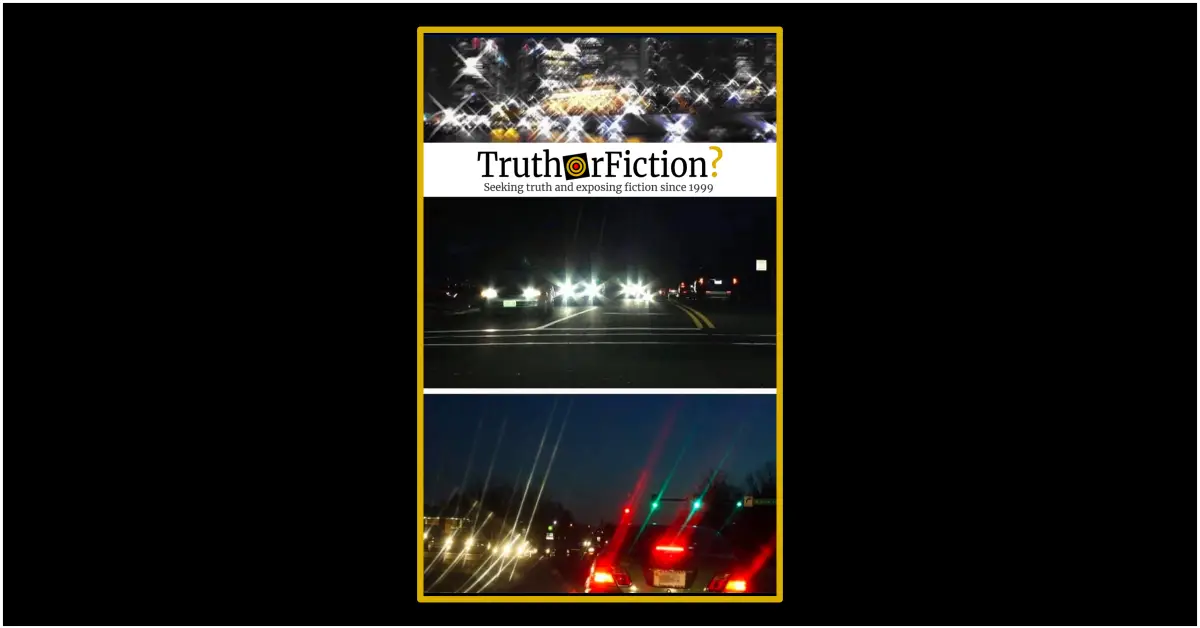 If You Have Astigmatism, This Is What Lights Look Like – Truth or Fiction?