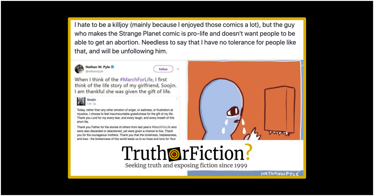 Does ‘Strange Planet’ Creator Nathan W. Pyle Oppose Abortion?