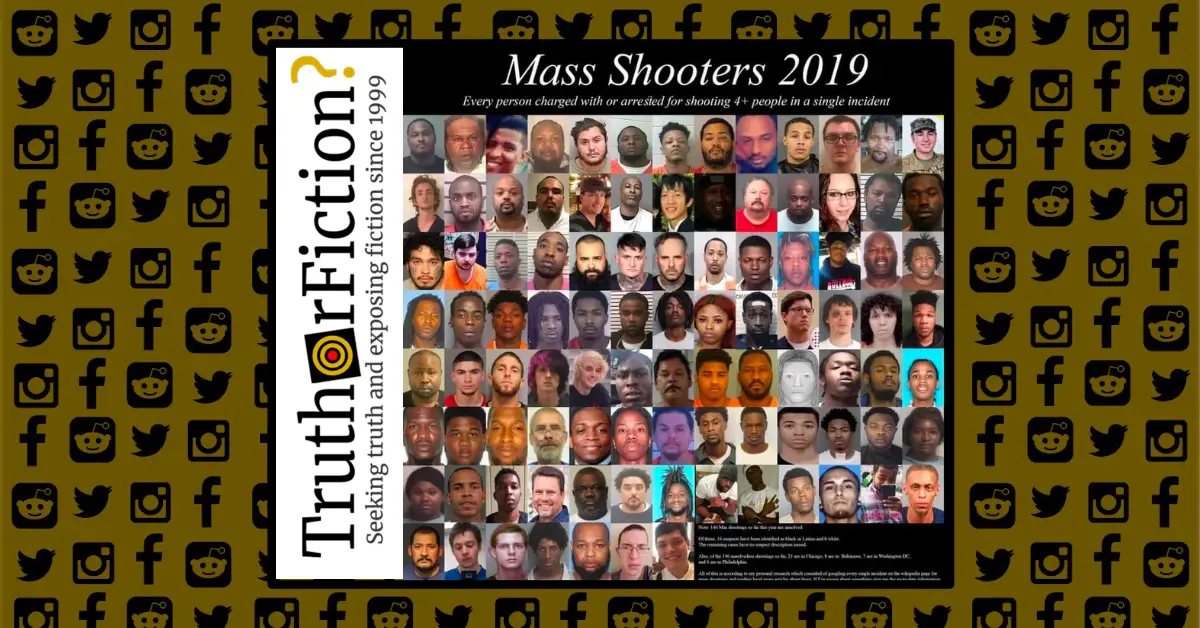 Is This an Accurate Picture of 2019’s Mass Shooters?