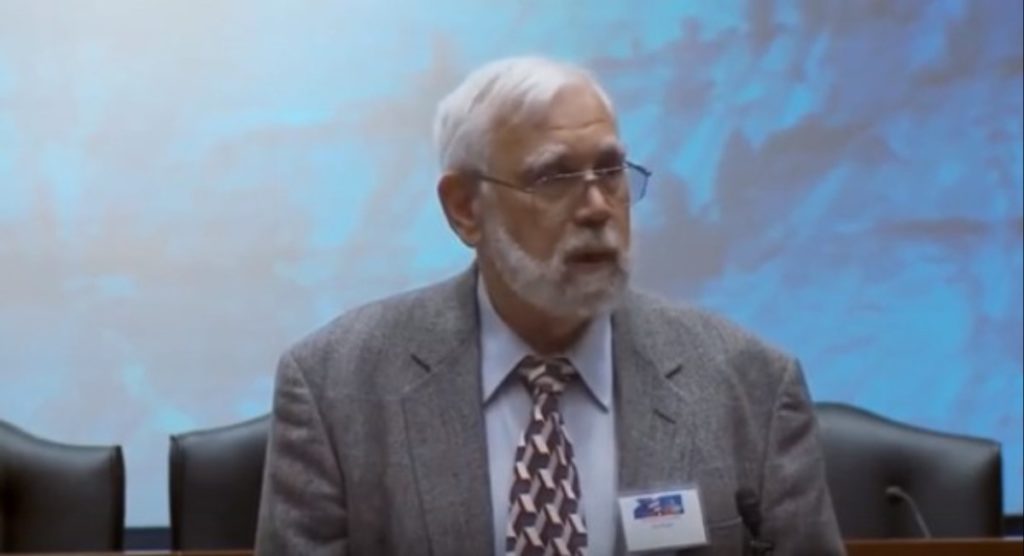 YouTube still showing former MIT professor emeritus of science, Theodore Postol.