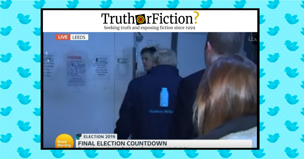 Did Boris Johnson Hide in a Refrigerator to Escape a Live Television Interview?