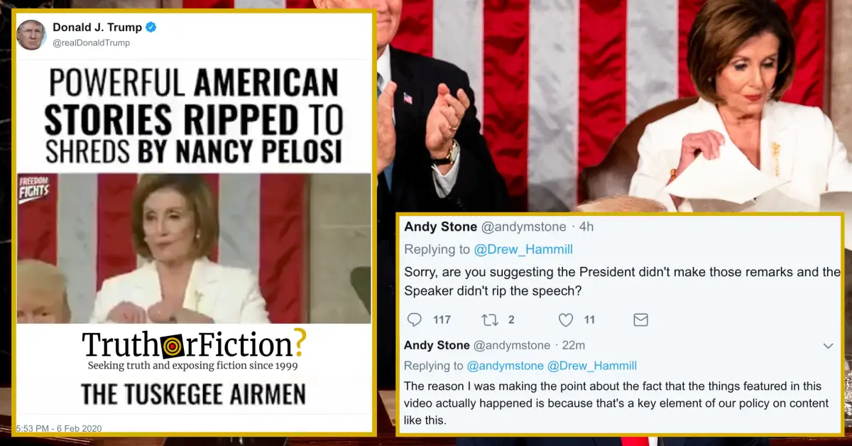 ‘Powerful American Stories Ripped to Shreds by Nancy Pelosi’