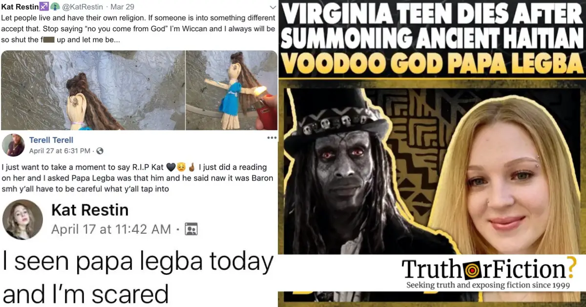 The Viral Death of Kat Restin