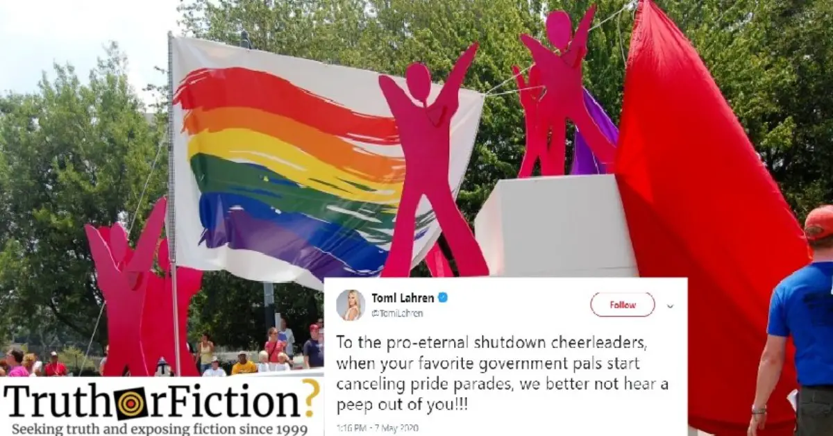 Were Pride Parades Cancelled Over COVID-19 Without Sparking Armed Protests?