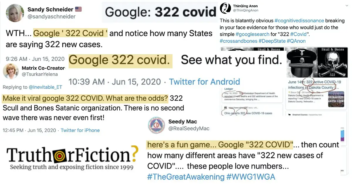 “Google ‘322 COVID'”