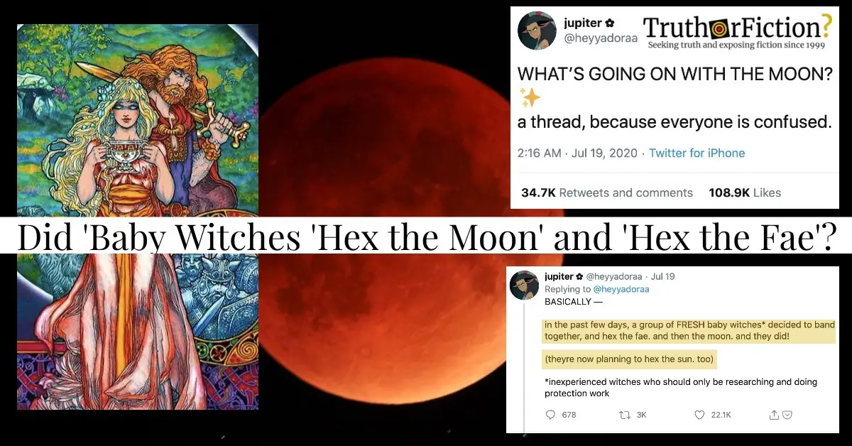 Did WitchTok ‘Baby Witches’ Hex the Moon?