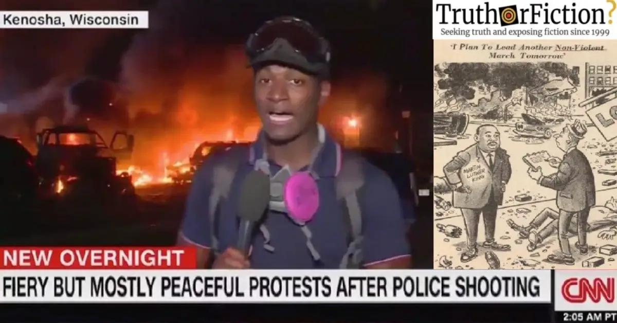‘I Plan to Lead Another Non-Violent March Tomorrow’
