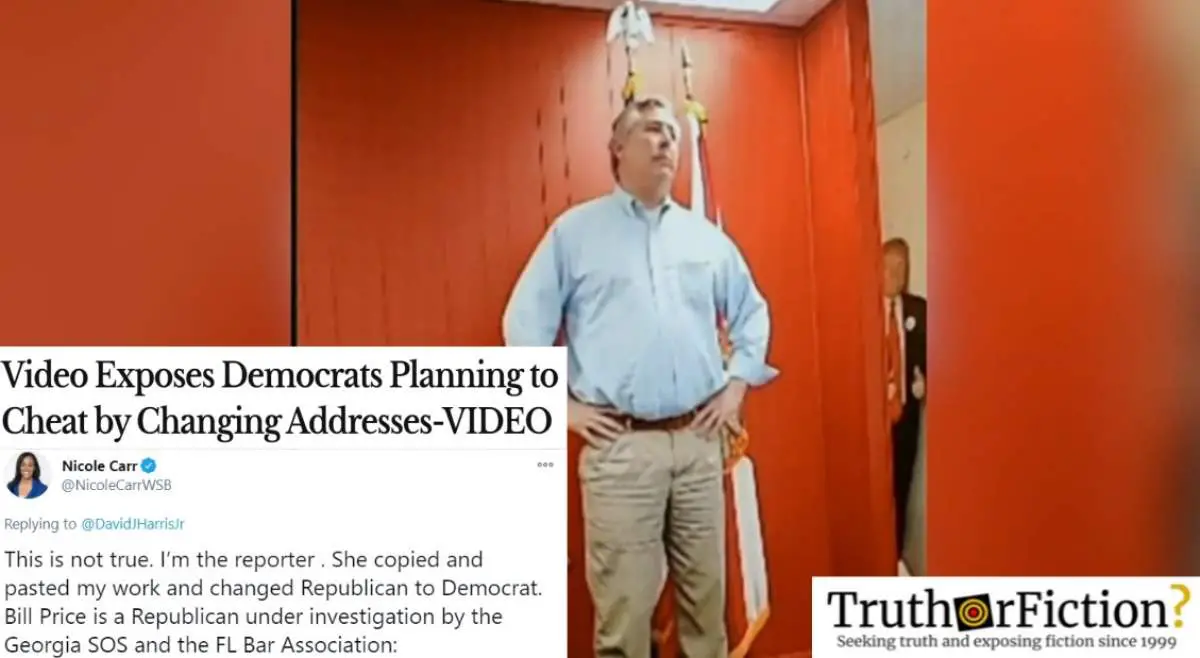 Did a Video Expose Democrats ‘Planning to Cheat’ in Georgia?