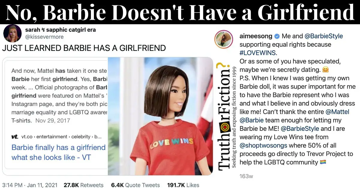 Does Barbie Have a Girlfriend?
