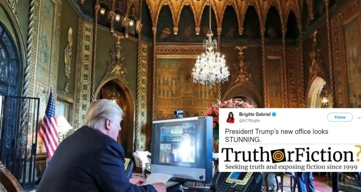 ‘President Trump’s New Office Looks STUNNING’