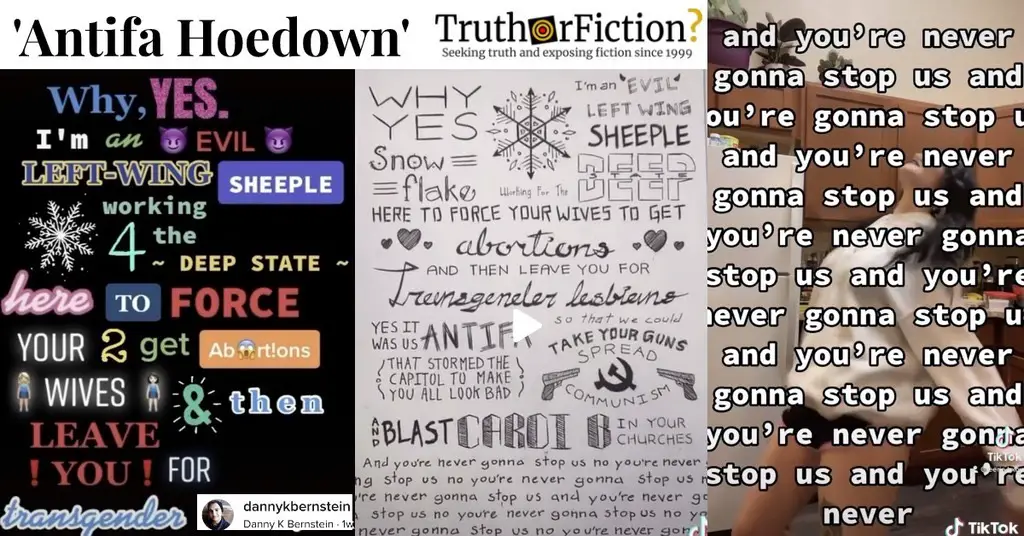 TikTok’s ‘Antifa Hoedown’ (#NeverGonnaStopUs), Explained