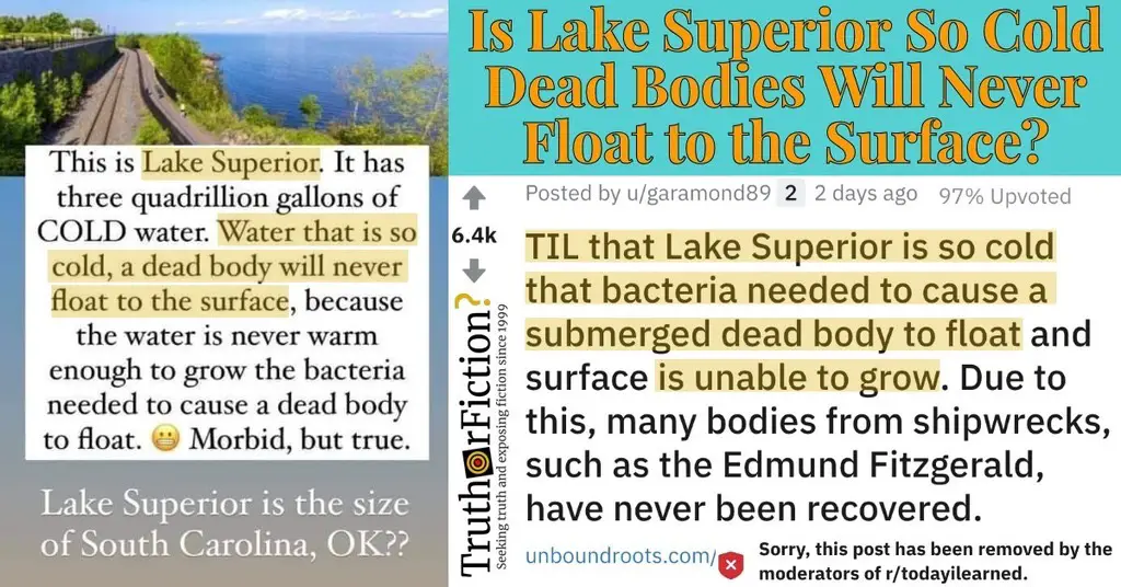 Do Bodies Float in Lake Superior?