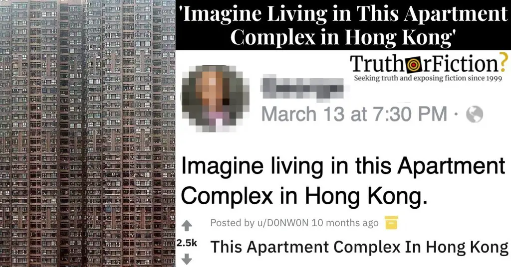‘Imagine Living in This Apartment Complex in Hong Kong’