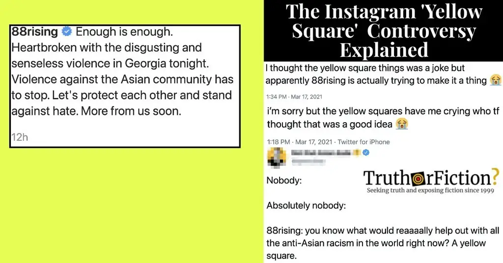 The ‘Yellow Square’ Instagram Controversy, Explained