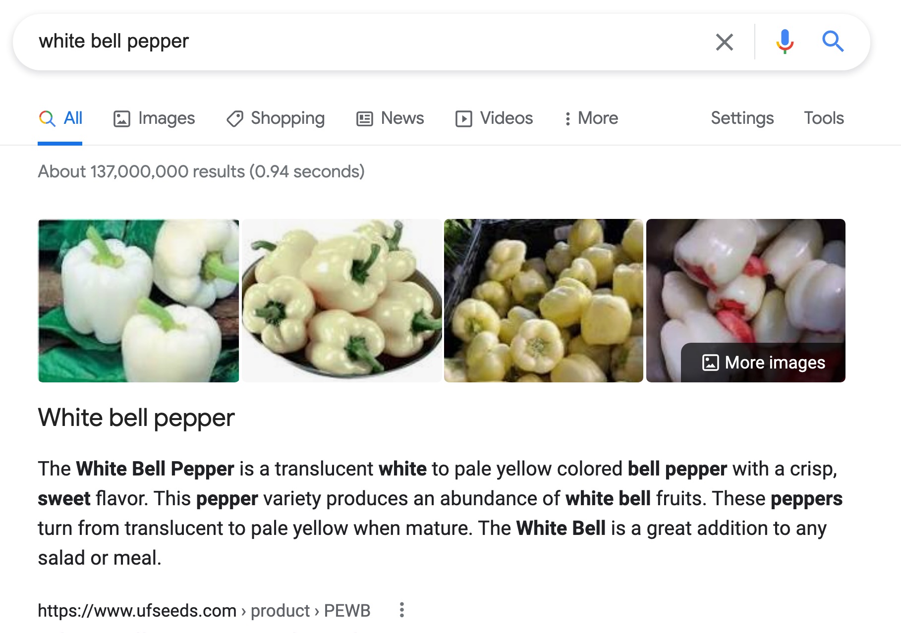 white bell pepper tomato