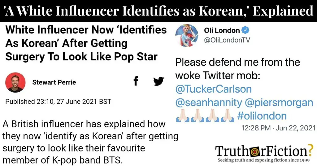‘White Influencer Identifies As Korean’