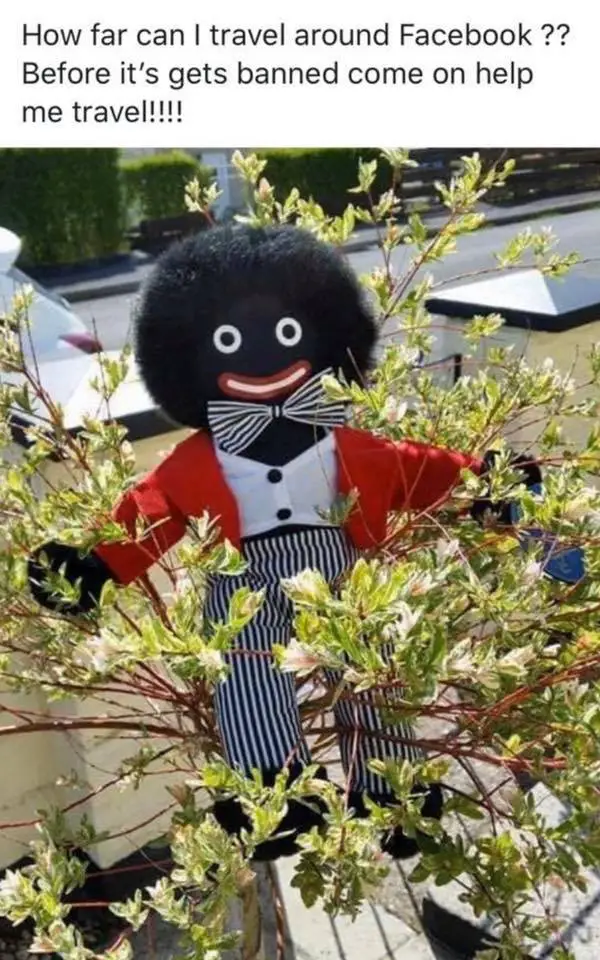 golliwog facebook