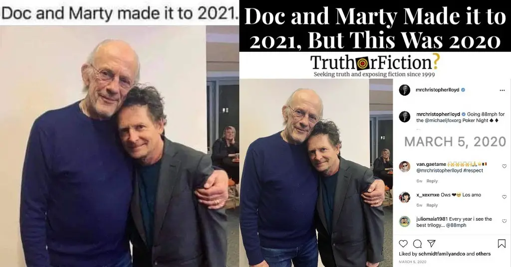 ‘Doc and Marty Made it to 2021’