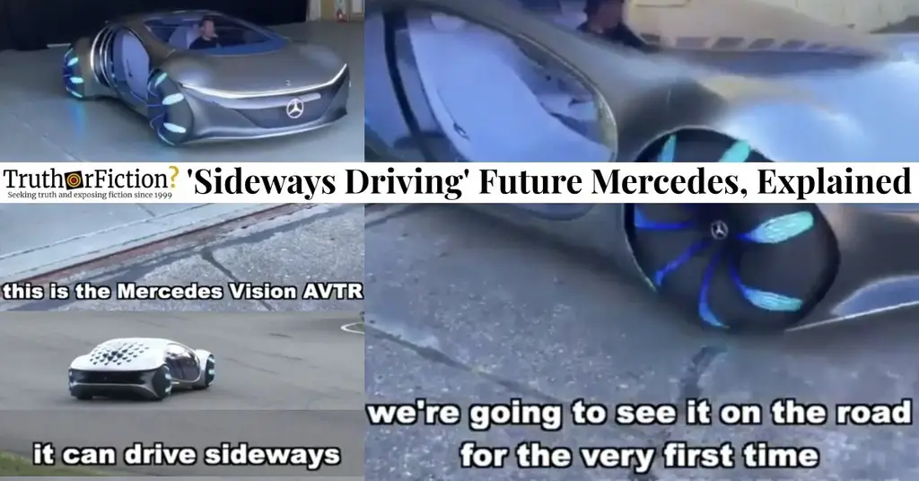 ‘Future Mercedes Drives Sideways’