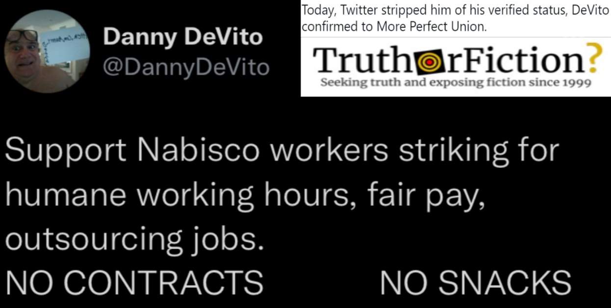 Did Danny DeVito Lose His ‘Verified’ Status on Twitter?