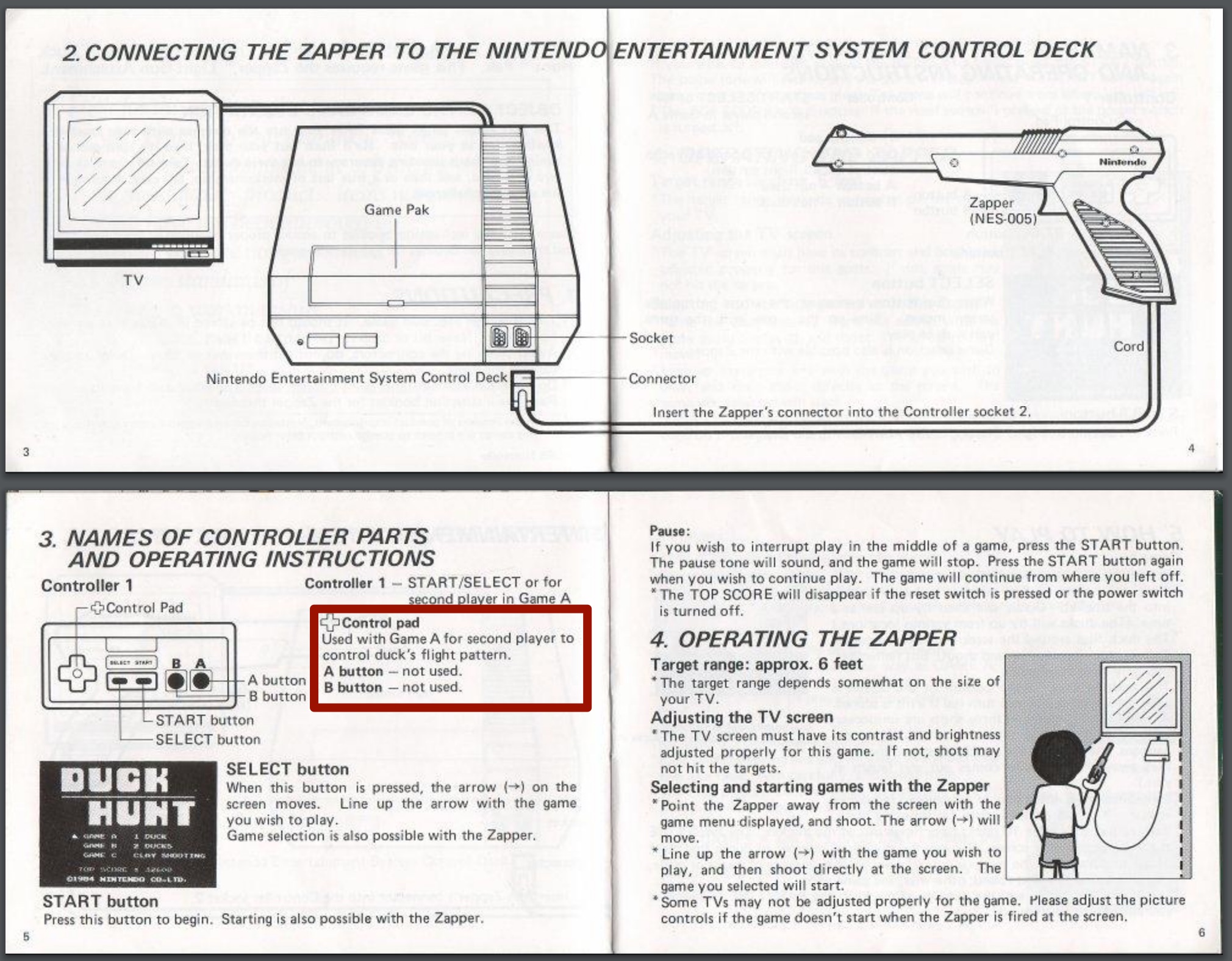 duck hunt second controller control the duck