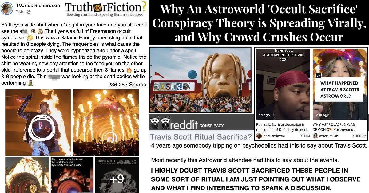 Travis Scott and Astroworld: Occult Conspiracies Follow Festival Tragedy