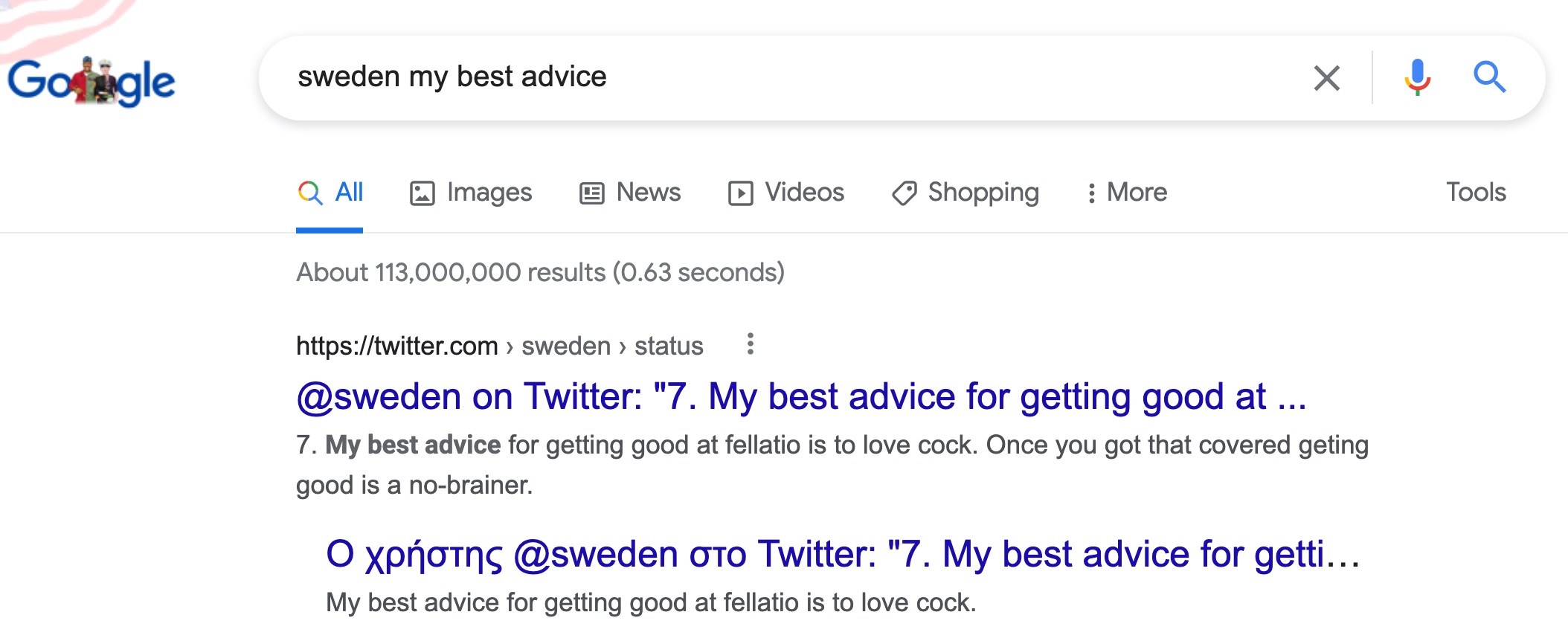 sweden my best advice tweet