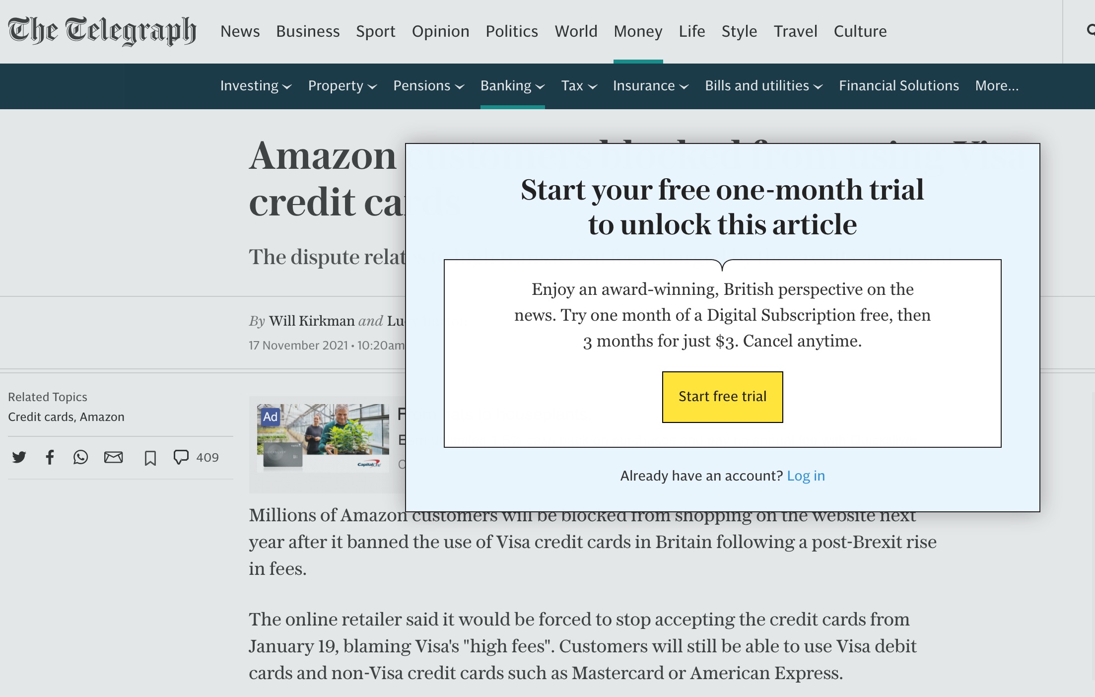 amazon visa block