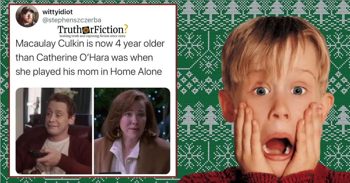 ‘Macaulay Culkin is Now 4 Years Older than Catherine O’Hara Was When She Played His Mom in Home Alone’